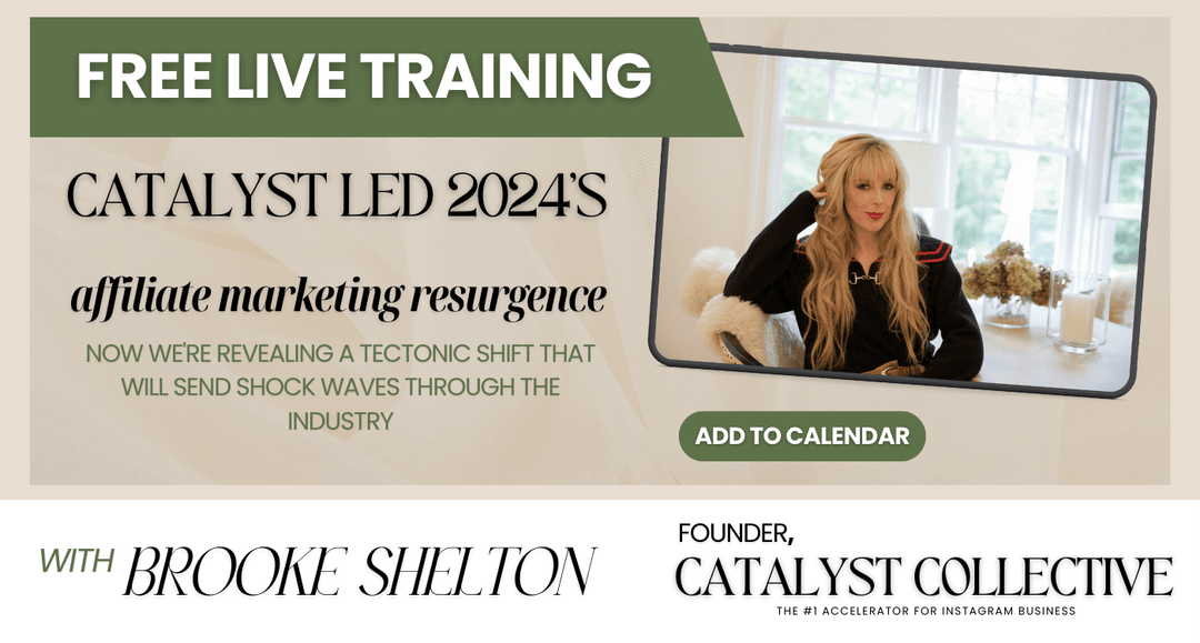 Catalyst Collective Free Masterclass with Brooke Shelton