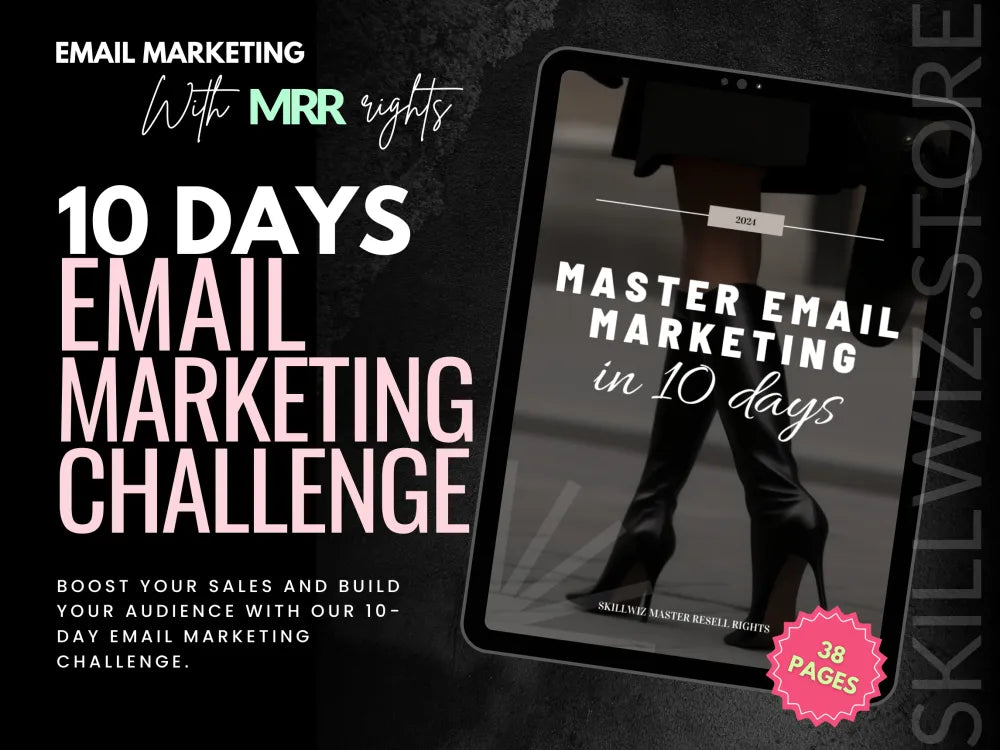 10 Day Email Marketing Challenge With Mrr Plr