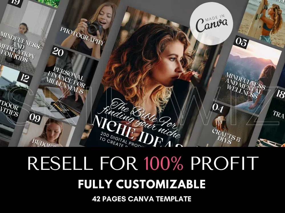 200 Niche Ideas for Passive Income with Master Resell Rights