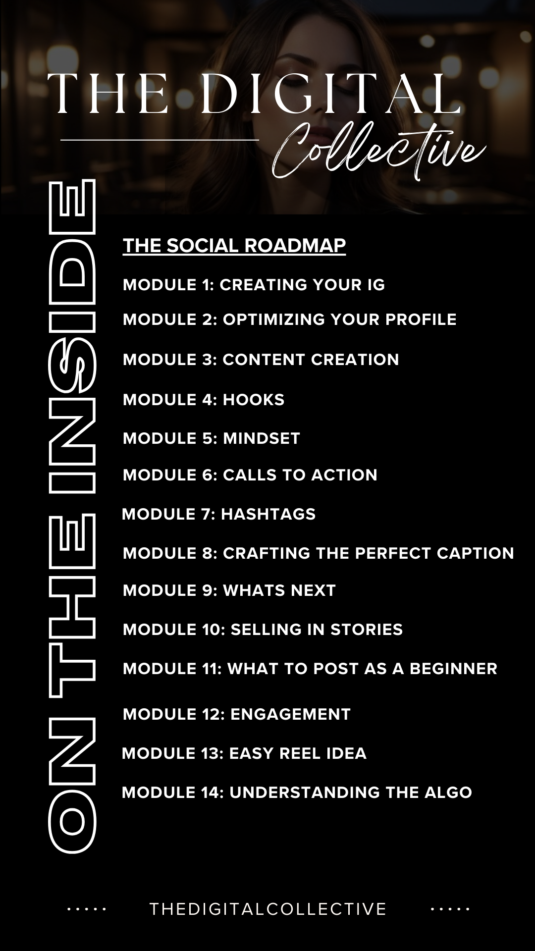 social roadmap course modules what is inside