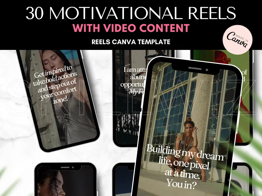 30 Motivational Reels With Master Resell Rights