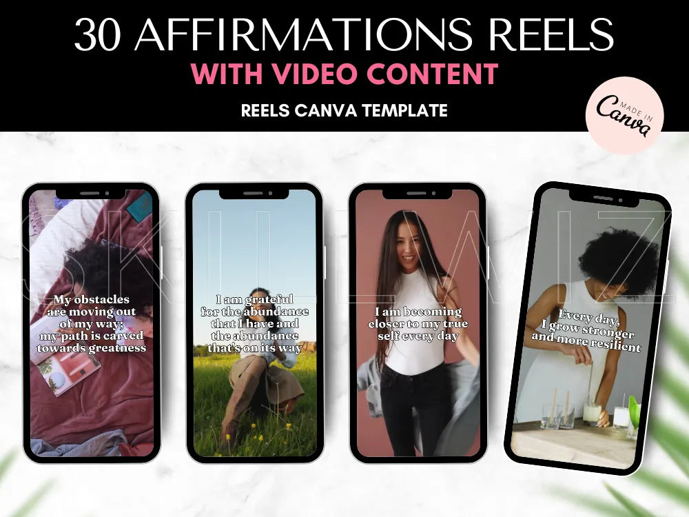 30 Reels Affirmations For Positive Change With Mrr