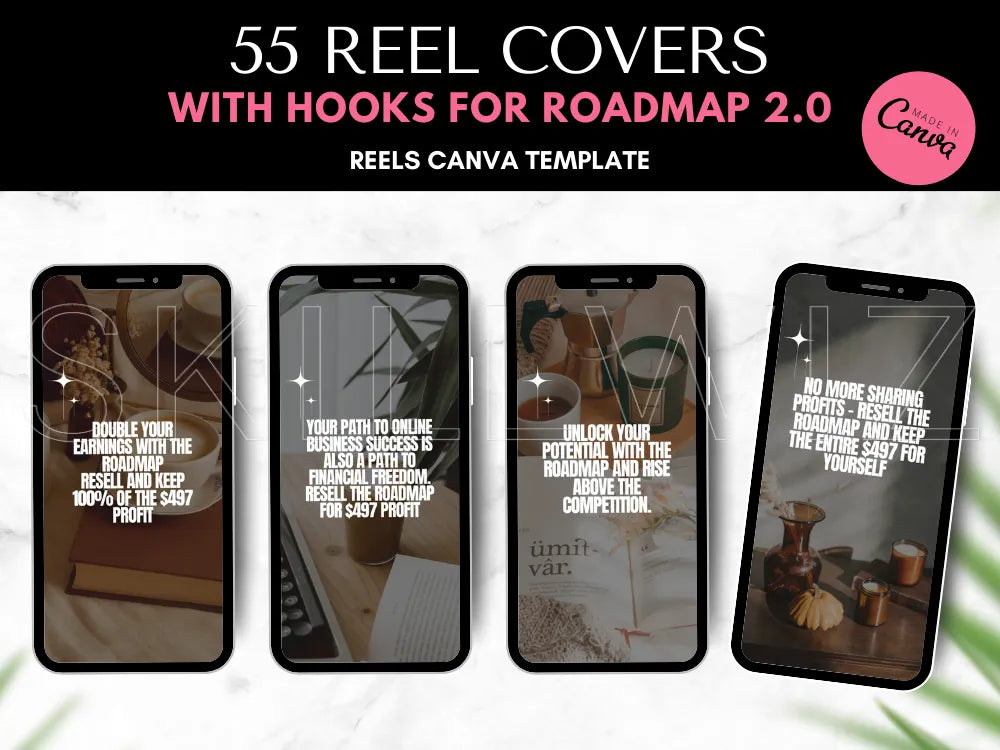 55 Reel Hooks & Covers For The Roadmap Course