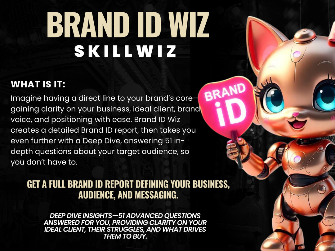 Brand ID Wiz – The Ultimate AI Bot for Brand Identity & Positioning