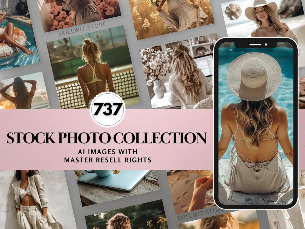 737 Ai Stock Photo Collection With Mrr Resell Rights
