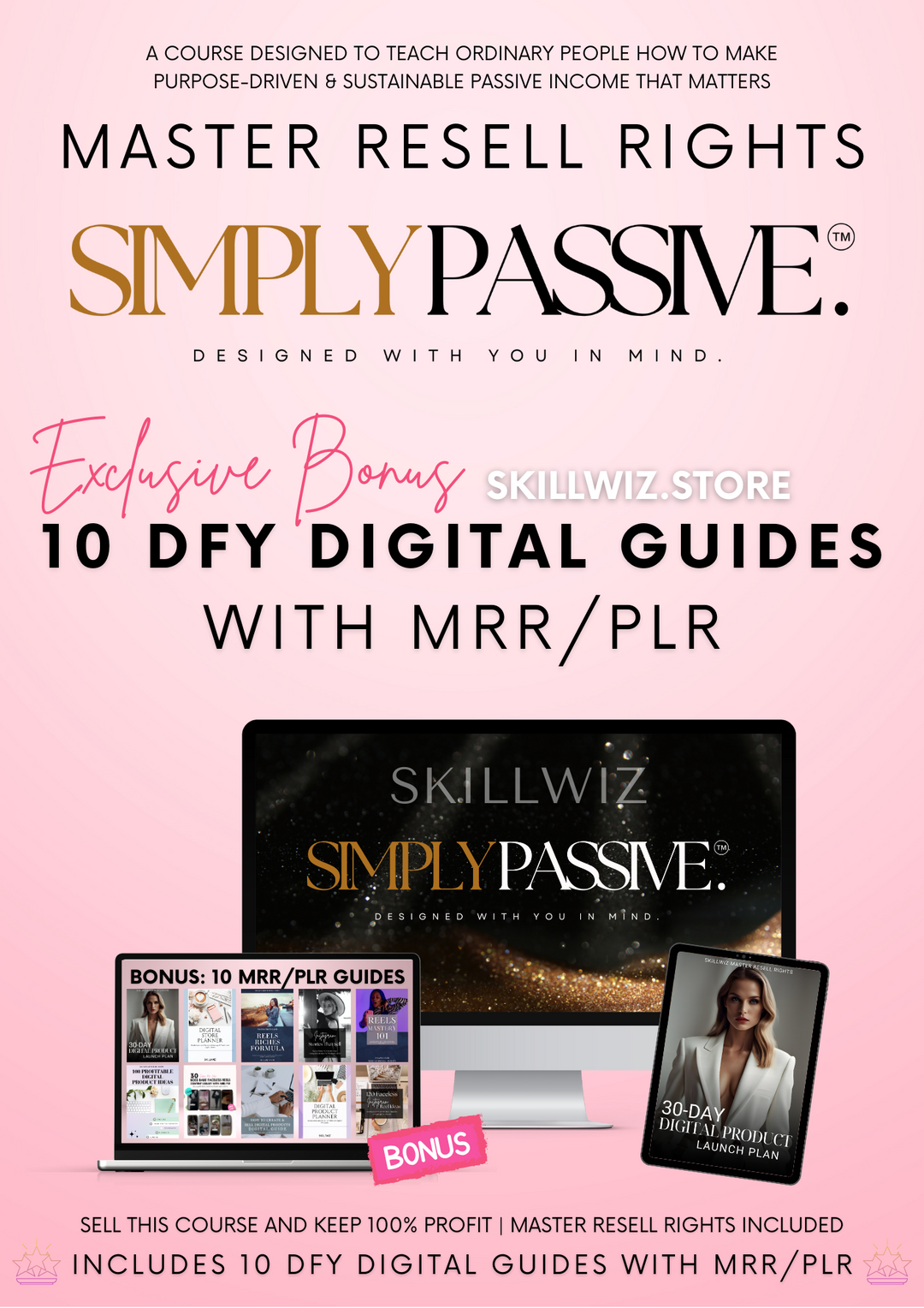 Simply Passive Course bundle resell