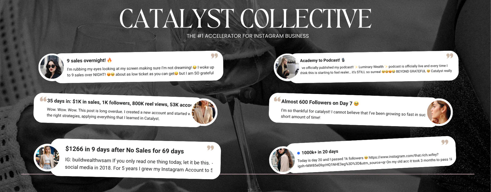 Instagram Growth and Business Automation with Catalyst Collective by Brooke Shelton