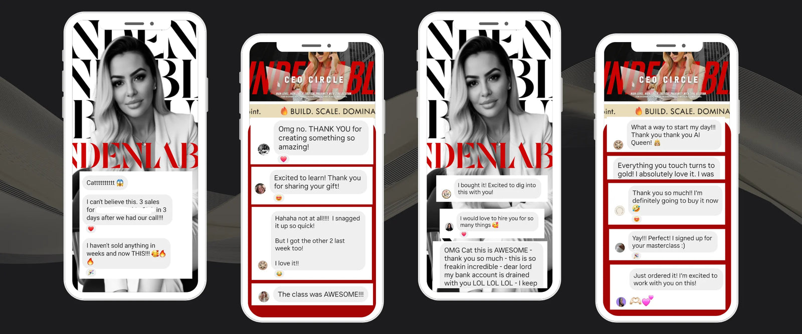 Mastermind teaching women how to refine brand messaging with impact