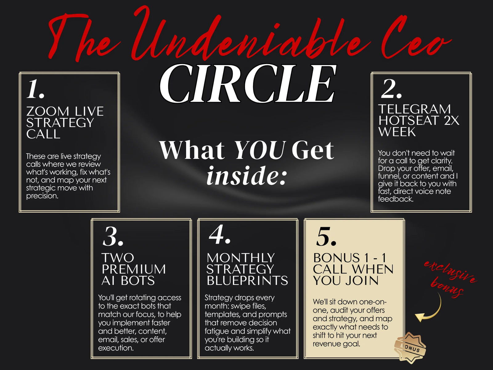 Build authority with identity-first messaging inside the CEO Circle