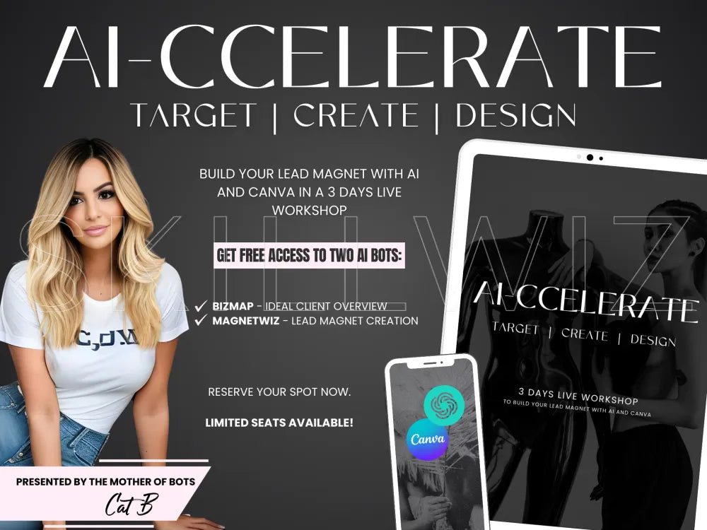 Ai-Ccelerate™ Workshop: Build High-Converting Lead Magnets With Ai And Canva