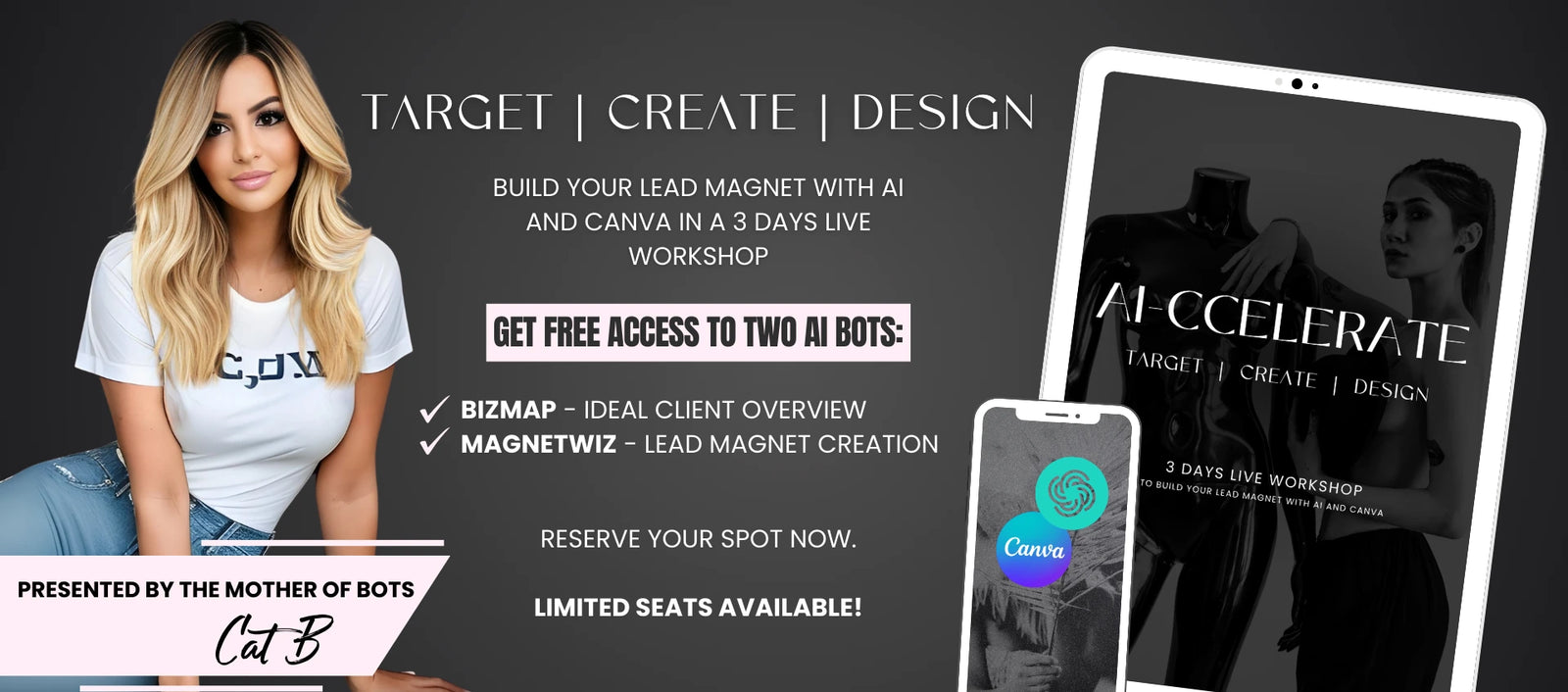 ai workshop for lead magnet freebie creation with ai and canva