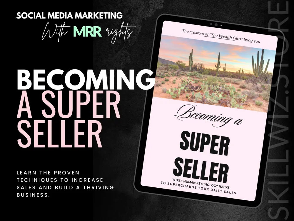 Becoming A Super Seller -Tips For Boosting Your Sales Mrr/Plr