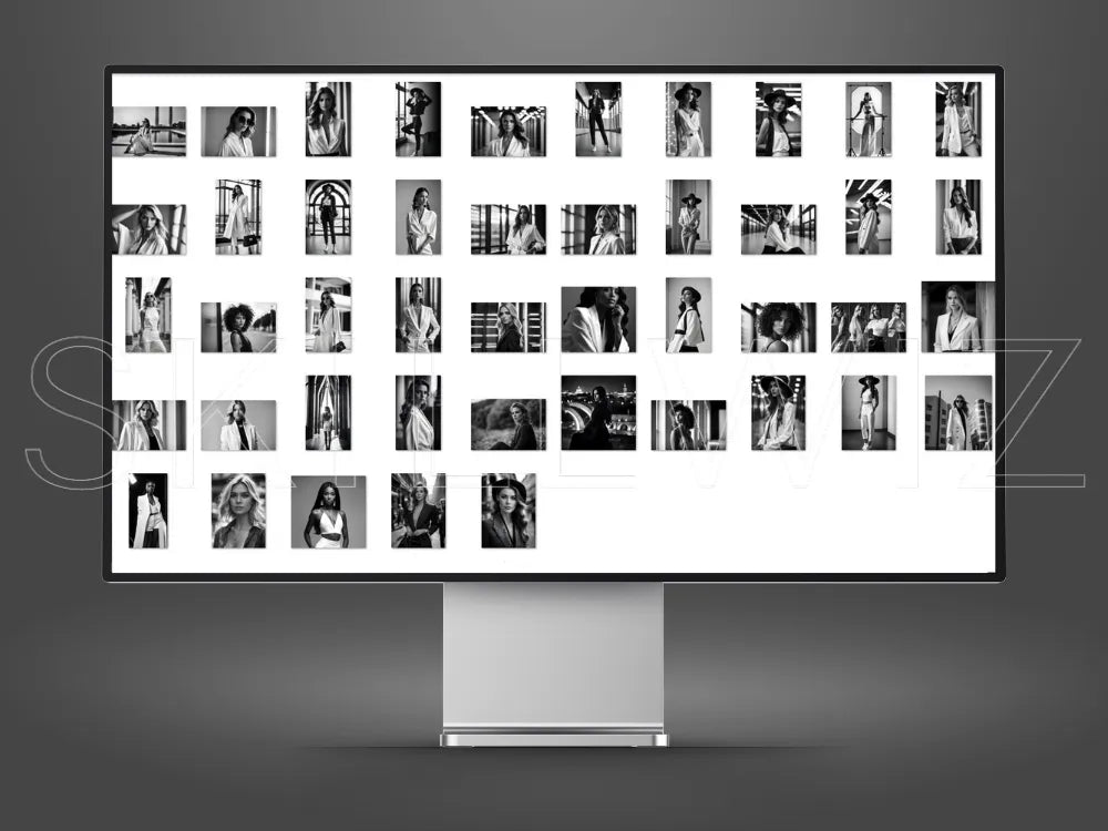 Black & White Style Ai Generated Photos