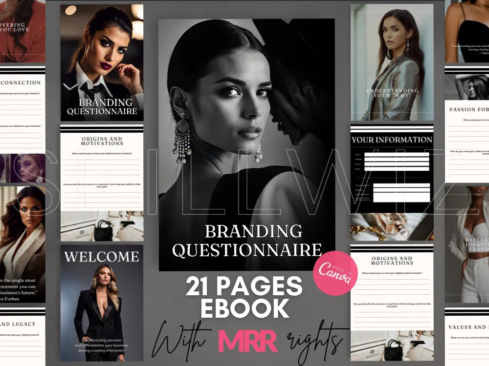 Branding Questionnaire With Mrr & Plr Resell Rights