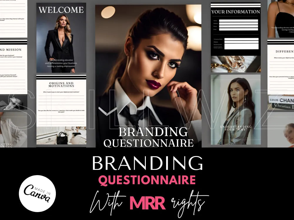 Branding Questionnaire With Mrr & Plr Resell Rights