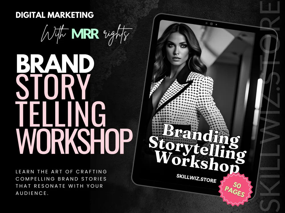 Branding Storytelling Workshop With Mrr & Plr