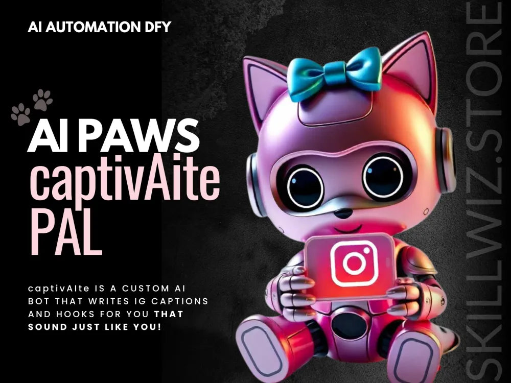 Captivaite Pal – Ai Bot Writing Captions And Hooks For Ig & Social Media