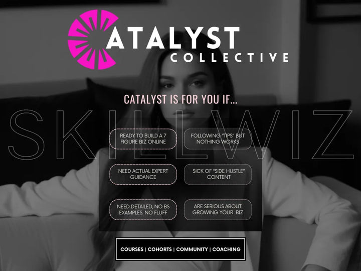 Catalyst Collective Course - Exclusive Instagram Mba With Expert-Led Coaching