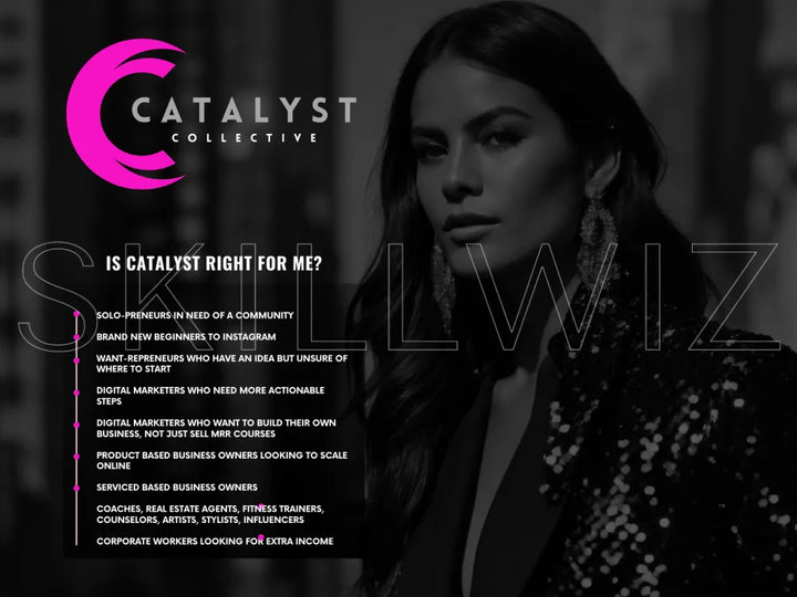 Catalyst Collective Course - Exclusive Instagram Mba With Expert-Led Coaching