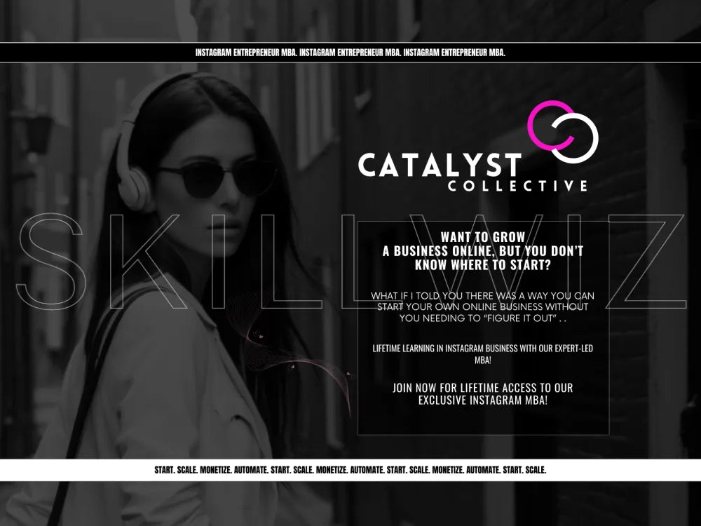 Catalyst Collective Course - Exclusive Instagram Mba With Expert-Led Coaching
