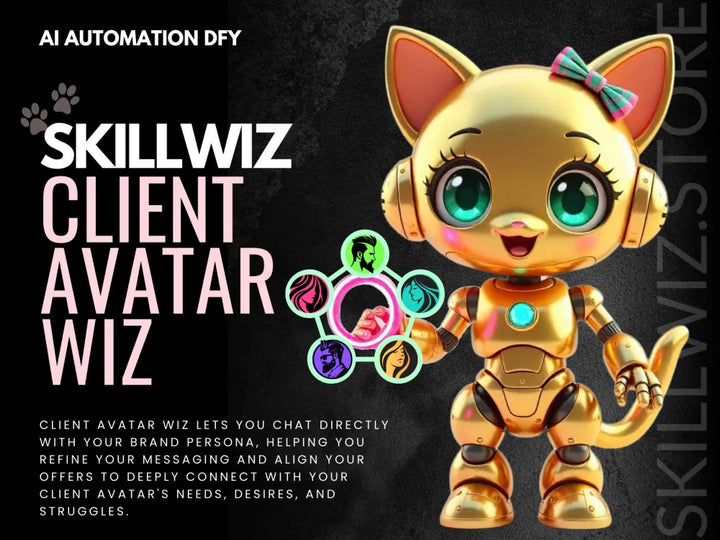 Client Avatar Wiz Ai Bot – Chat With Your Ideal & Refine Marketing