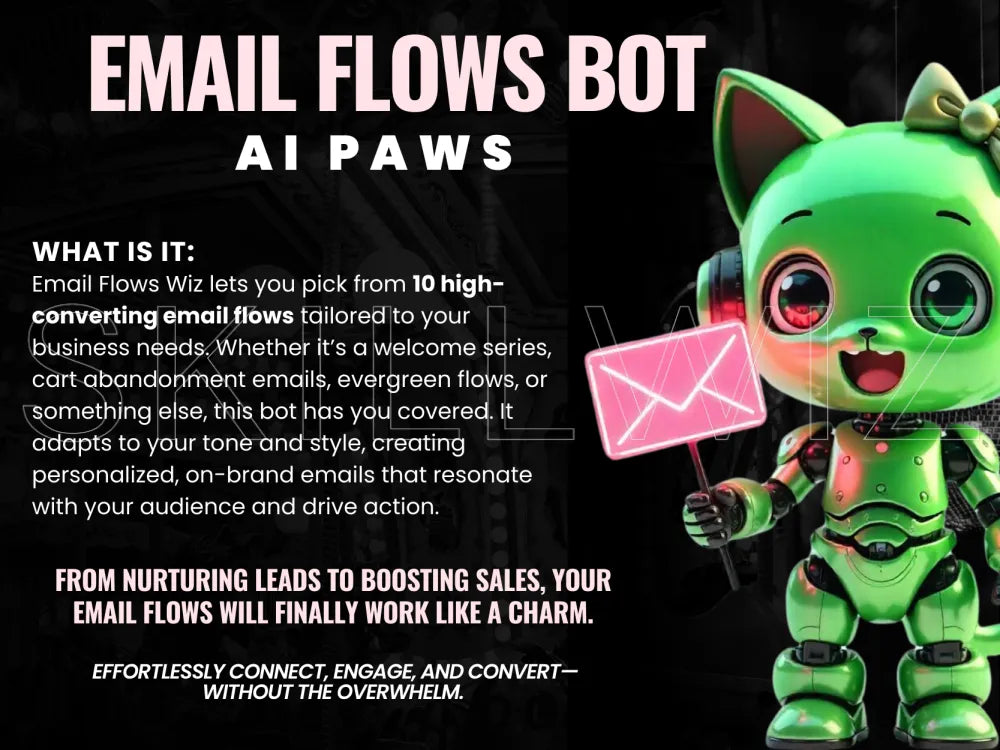 Email Flows Wiz: Your Ai Bot For Seamless & Sequences