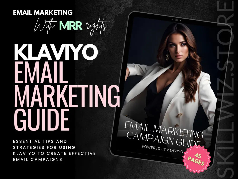 Email Marketing Campaign Guide With Mrr & Plr