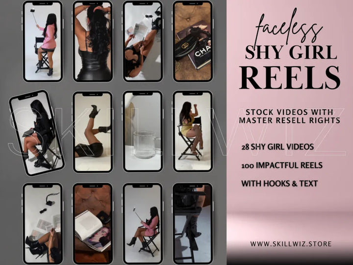 Faceless Reels Vault Shy Girl & 100 Impactful With Mrr
