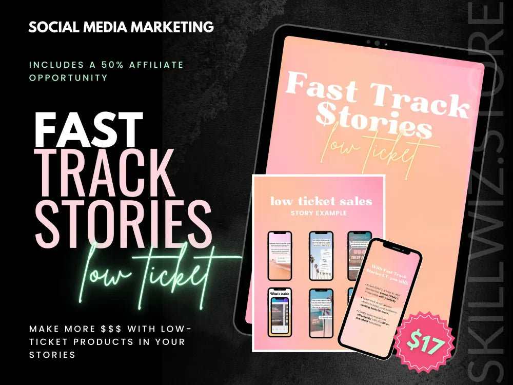 Fast Track Stories Low Ticket With Story Selling Sequences