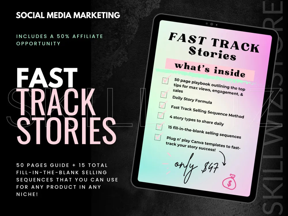 Fast Track Stories With Dfy Selling Sequences