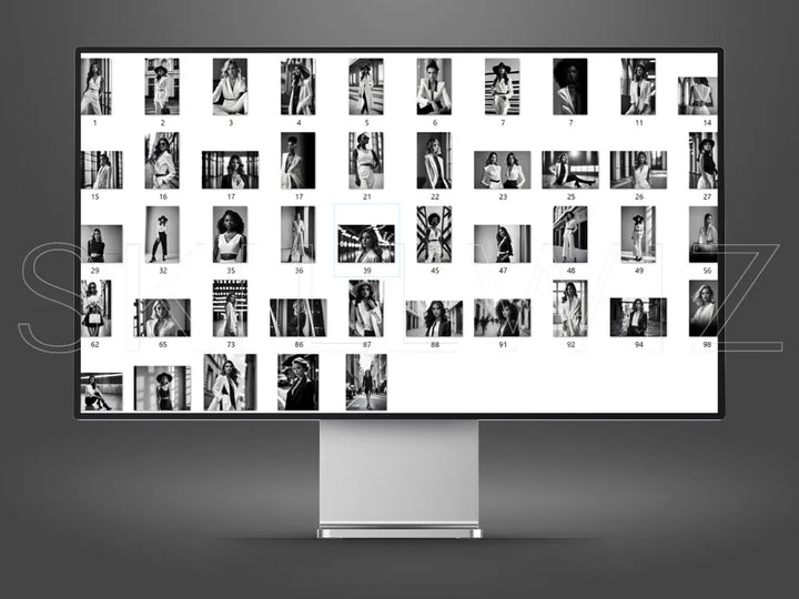 Glam Black&White Ai Generated Photos With Mrr