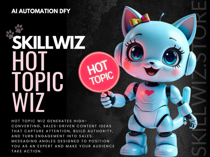 Hot Topic Wiz – Ai Bot For Authority-Building Content Ideas