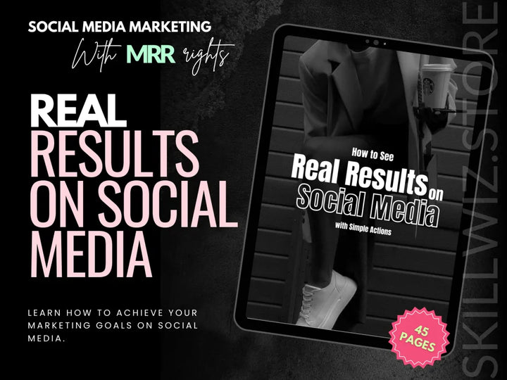 How To See Real Results On Social Media With Mrr/Plr