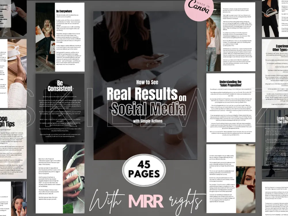 How To See Real Results On Social Media With Mrr/Plr