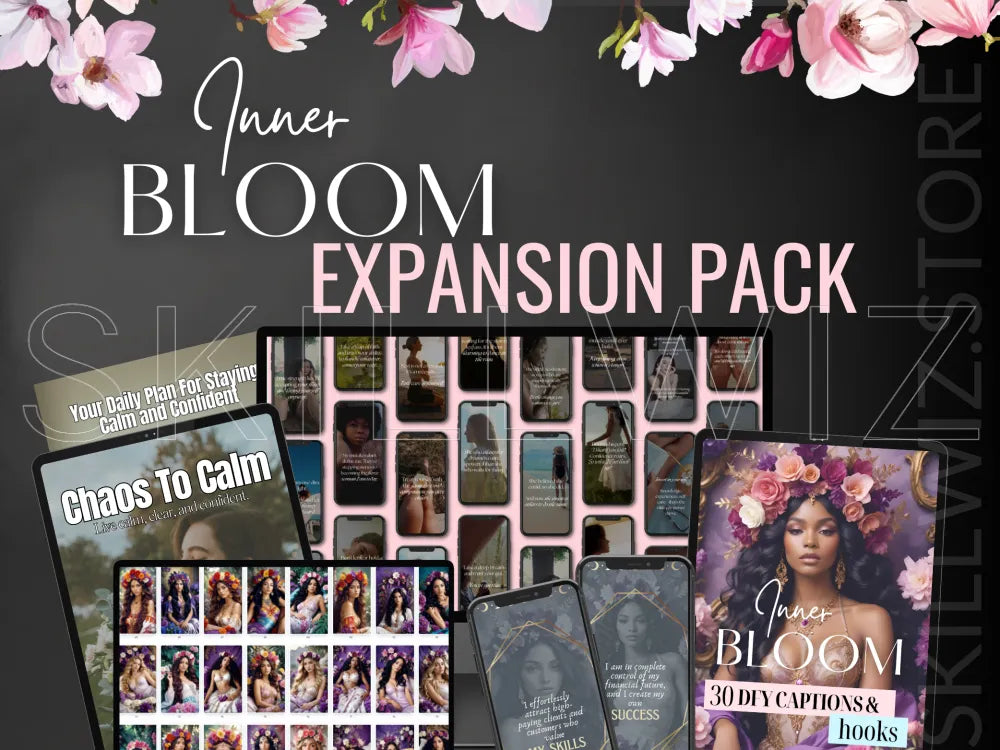 Inner Bloom- The Women’s Wealth & Wellbeing Academy With Master Resell Rights