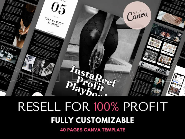 Instareel Profit Playbook With Mrr & Plr