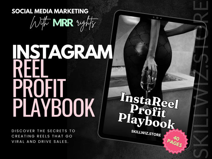 Instareel Profit Playbook With Mrr & Plr