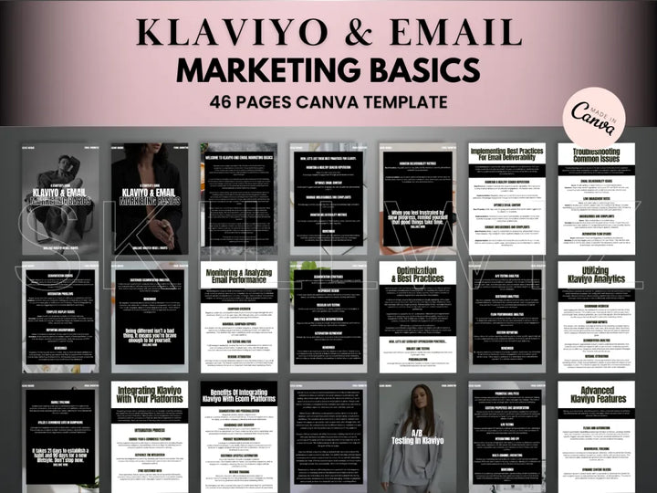 Klaviyo Email Marketing Basics - Beginner Guide With Mrr/Plr