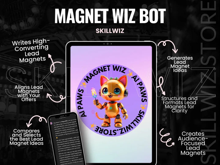 Magnet Wiz – The Ai Bot For High-Converting Lead Magnets/Freebies