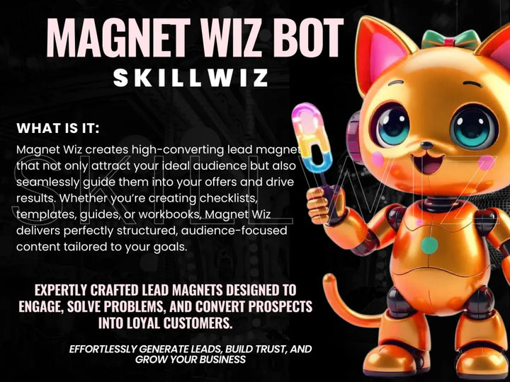 Magnet Wiz – The Ai Bot For High-Converting Lead Magnets/Freebies