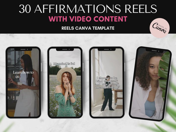 30 Reels Affirmations For Positive Change with MRR