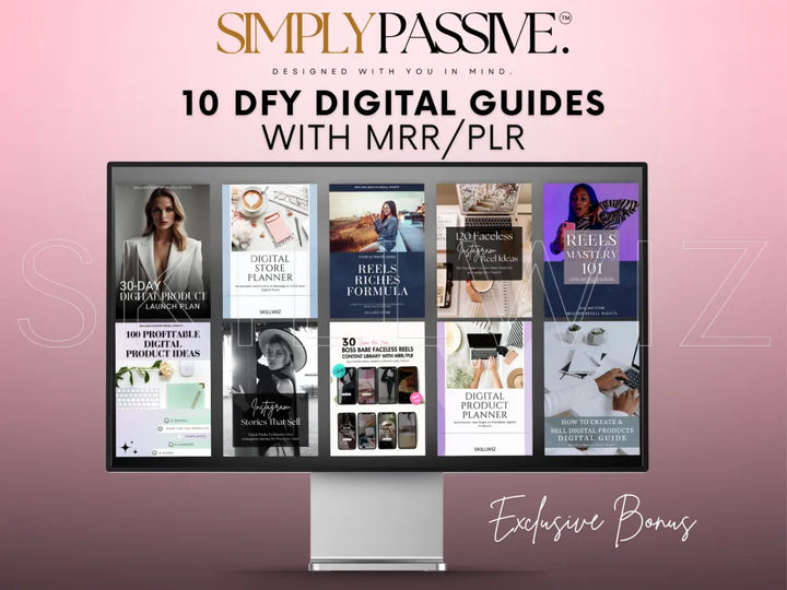 Simply Passive Course Bundle With Master Resell Rights