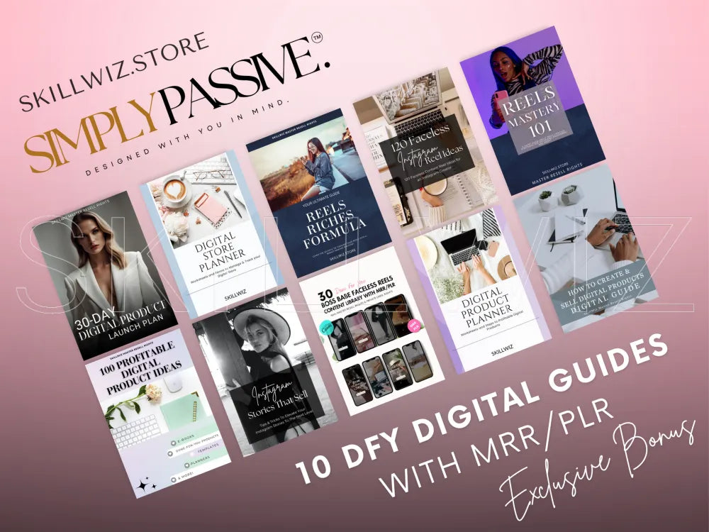 Simply Passive Course Bundle With Master Resell Rights