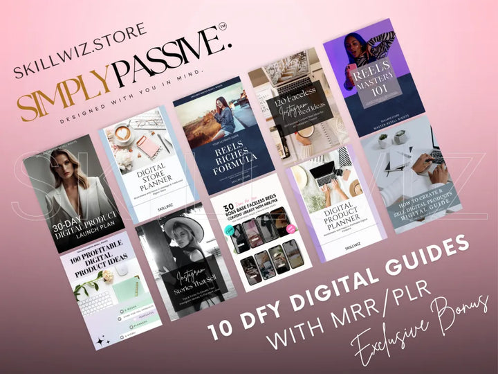 Simply Passive Course Bundle With Master Resell Rights