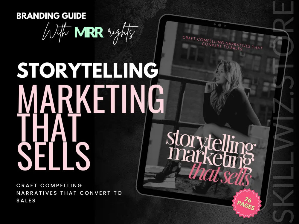 Storytelling Marketing That Sells Ebook With Mrr/Plr