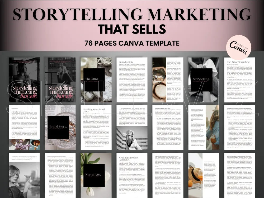 Storytelling Marketing That Sells Ebook With Mrr/Plr