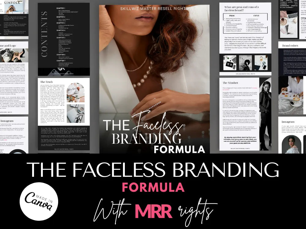The Faceless Branding Formula With Mrr & Plr