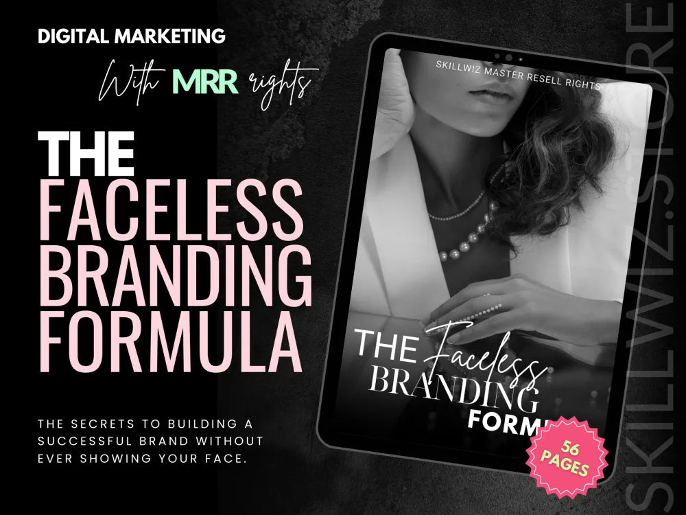 The Faceless Branding Formula With Mrr & Plr