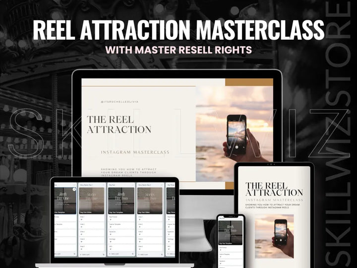 The Reel Attraction Masterclass With Mrr - Instagram Course