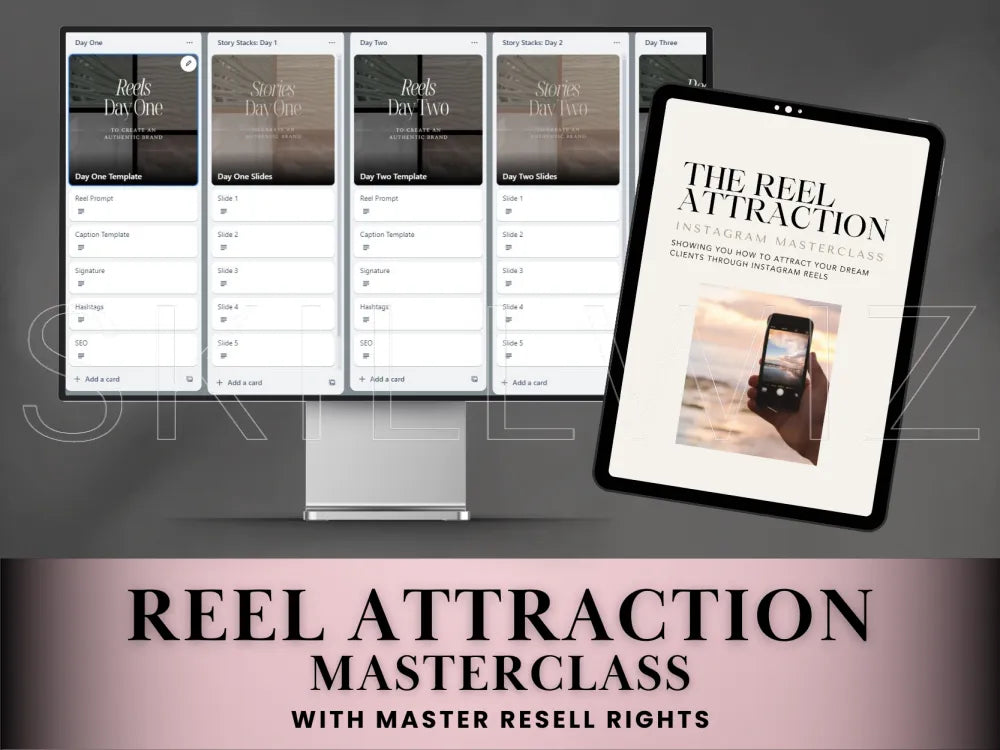 The Reel Attraction Masterclass With Mrr - Instagram Course